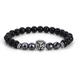 bracelet tete de lion femme