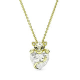 collier Lion Petite Lionne or