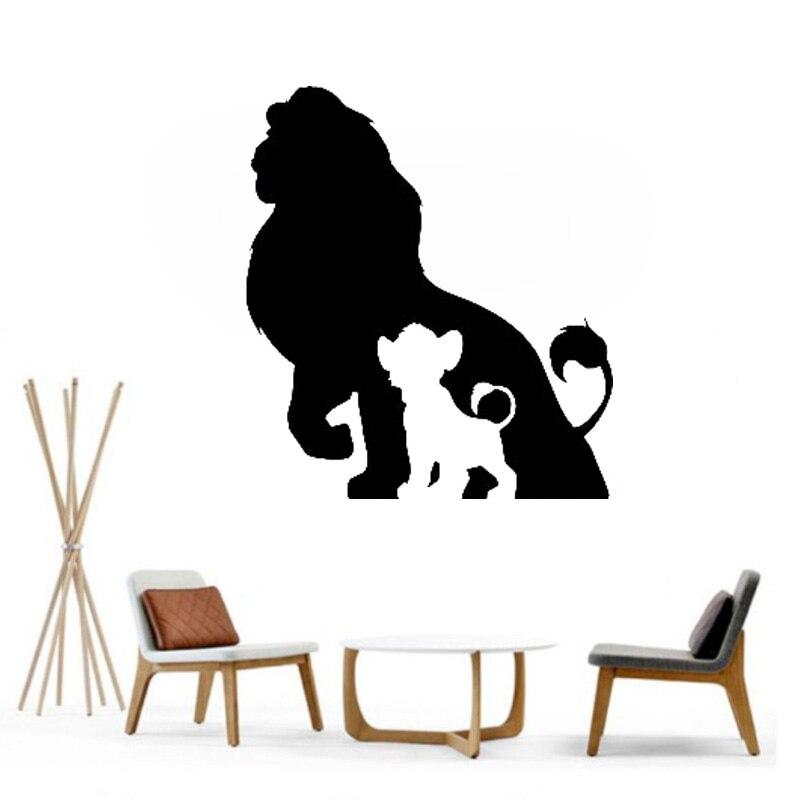Stickers Roi Lion Ombres, Royaume Lion