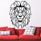 Stickers tete de lion origami