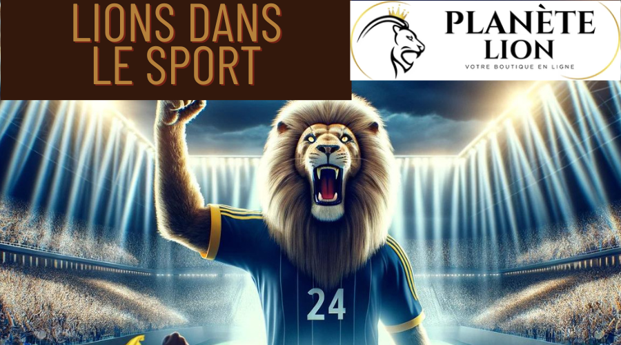 Les Lions dans les Sports : Emblèmes d'Équipes et de Courage