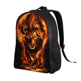 Sac à dos Lion Totem doré