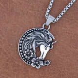 Pendentif Lion Design Sauvage