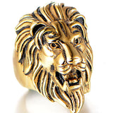 Bague Tête de Lion Élégante