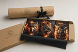 Tableau Lion Tigre et Lion — ce que vous allez recevoir