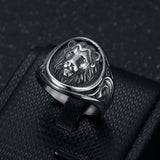 Bague Tête de Lion Homme