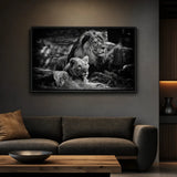 Toile Lion Union porté