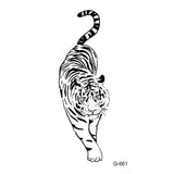 Tatouage Temporaire Lion Mandala