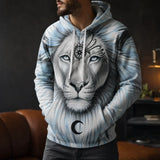 Sweat Lion Cosmique porté