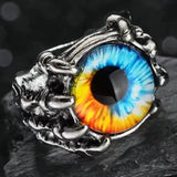 Bague Tête de Lion Onyx Noir