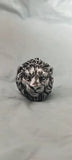 Bague Tête de Lion Prédateur