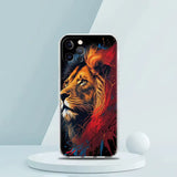 Coque iPhone Lion Dieu Félin