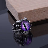 Bague Tête de Lion Onyx Noir