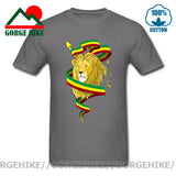 T-Shirt Lion Porte-Étendard