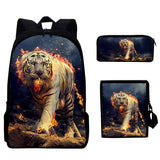 Sac à dos graphique art flamboyant