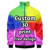 Sweat à capuche imprimé 3D streetwear