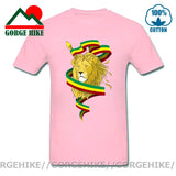 T-shirt Lion Porte-Étendard Rasta