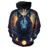 Sweat Loup Imprimé 3D