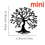 Stickers Lion Arbre Noir