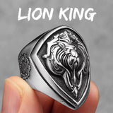 Bague Tête de Lion Royale