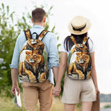 Sac à dos Lion en forêt