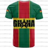 T-shirt lion imprimé rasta all-over