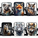 Sac bandoulière tête de lion