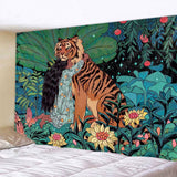 Toile Lion Géant