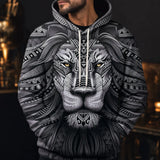Sweat Lion Totem porté