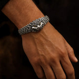 Bracelet Lion Gardien Impérial porté