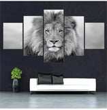 Tableau Lion Design Foudroyant