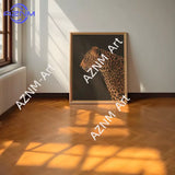 Toile Lion de Profil