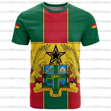 T-shirt lion imprimé rasta all-over