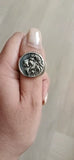 Bague Tête de Lion de Profil