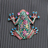 Broche Tête de Lion Dorée