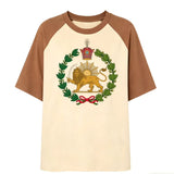 T-Shirt Lion Drapeau Éthiopien