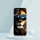 Coque iPhone Lion Dieu Félin