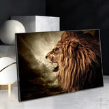 Toile Lion Rugissement