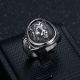Bague Tête de Lion Zircon
