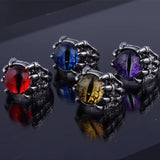 Bague Tête de Lion Onyx Noir
