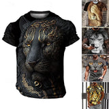 T-Shirt Lion Galaxie