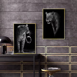 Tableau Lion Déco Moderne