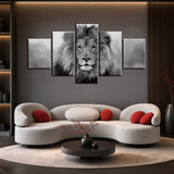 Tableau Lion Forte Tête porté