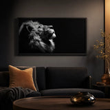 Toile Lion Inspiration porté