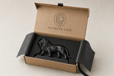 Statue Lion Africain Noir — ce que vous allez recevoir