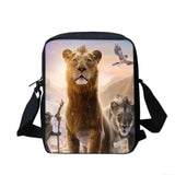 Sac bandoulière lion orange