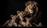 Toile Lion Rugissement