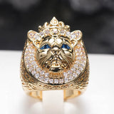 Bague Tête de Lion Hip Hop