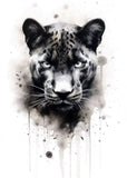 Toile Lion Graffiti