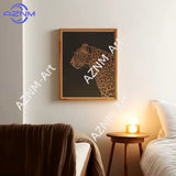Toile Lion de Profil